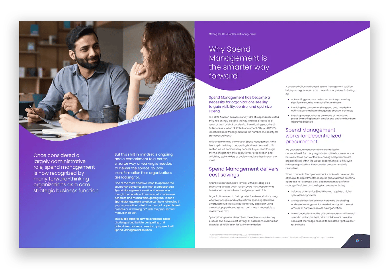 Unimarket - Making the Case for Spend Management - eBook preview